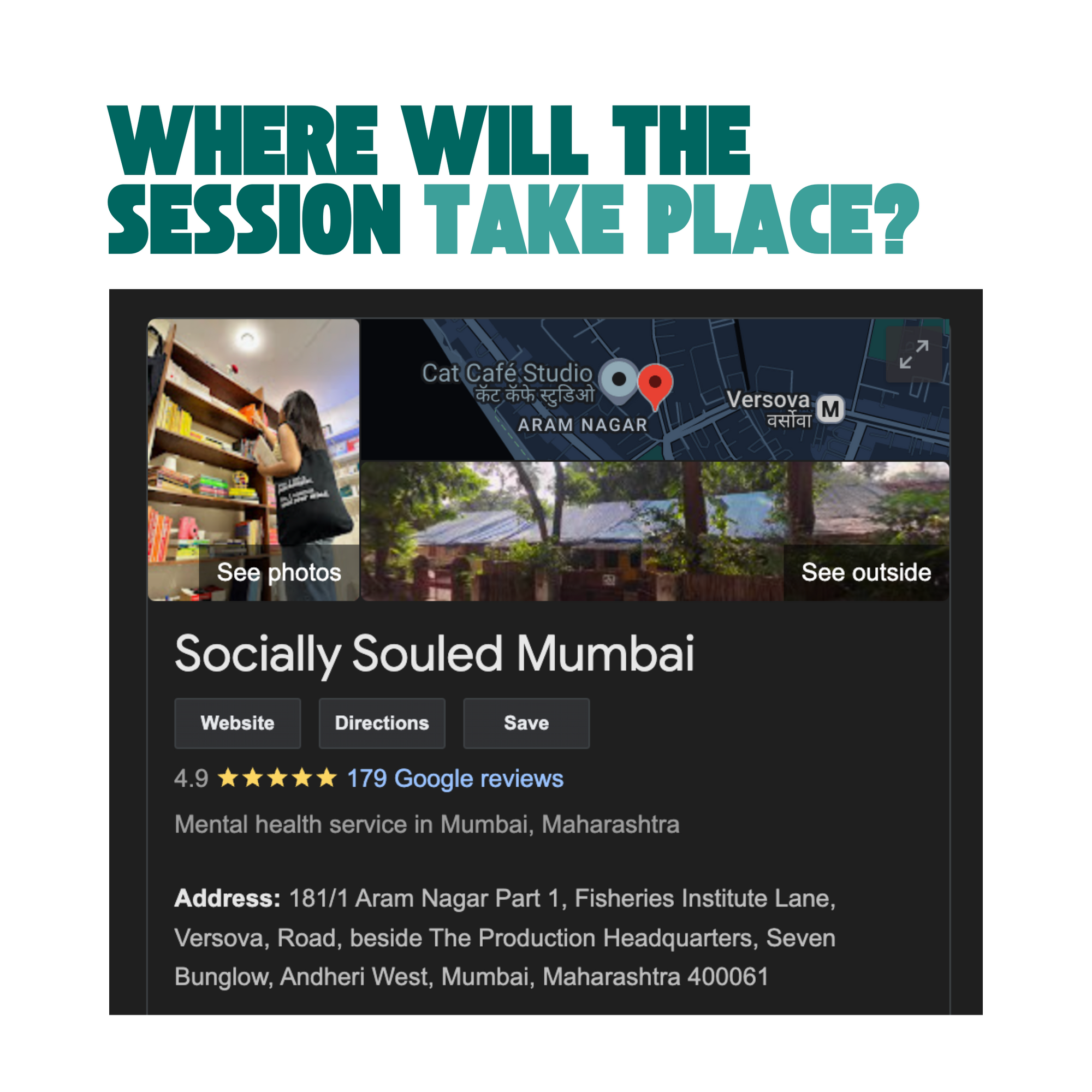 Therapy in Mumbai with Vridhi Soni