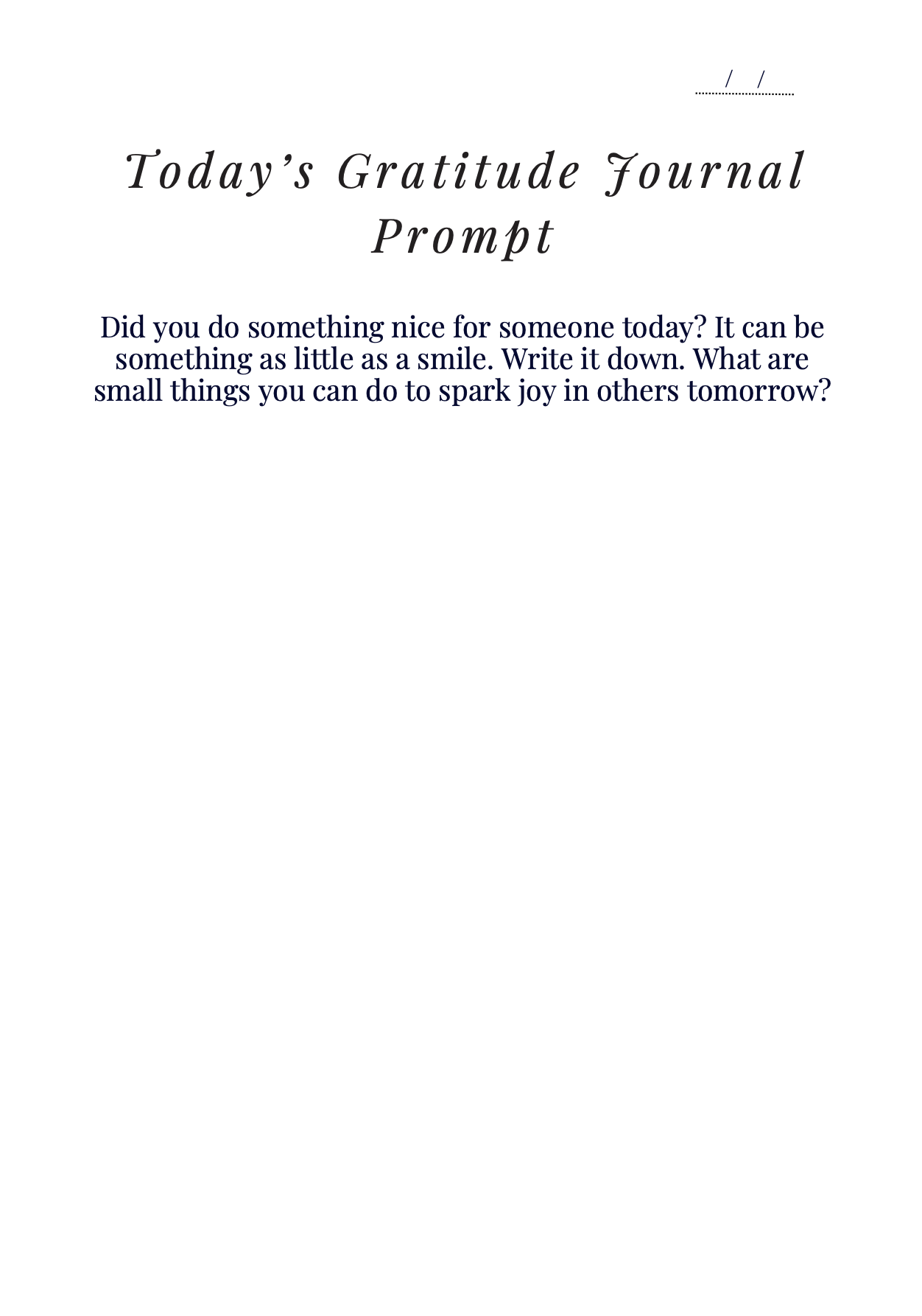 Gratitude Journal- Digital Version