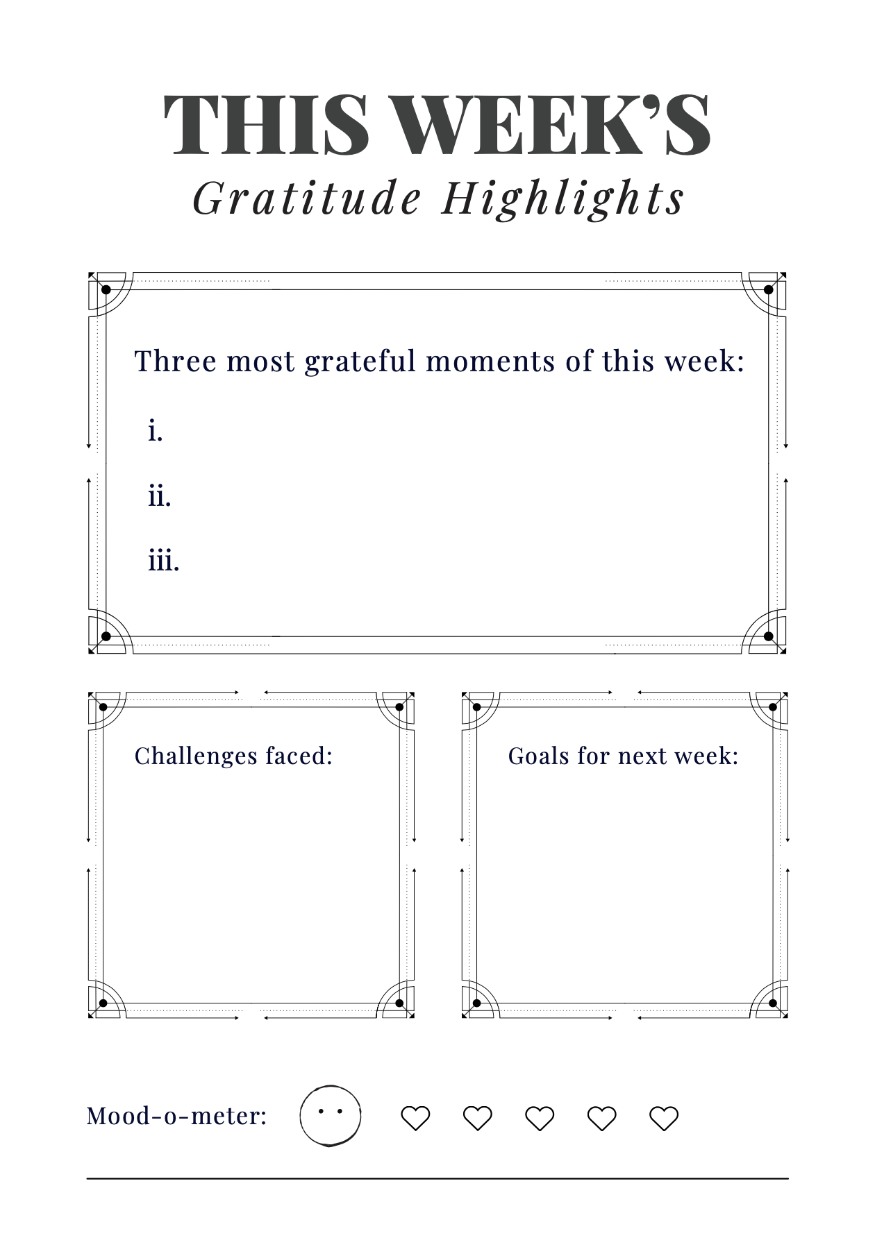 Gratitude Journal- Digital Version